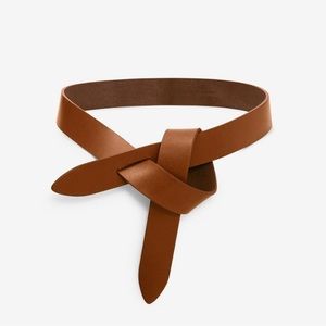 Isabel Marant “Lecce” knot leather belt